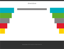 Tablet Screenshot of diveclub.es